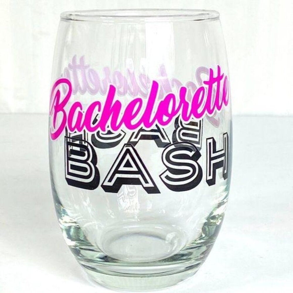 Bachelorette‎ Bash Glass